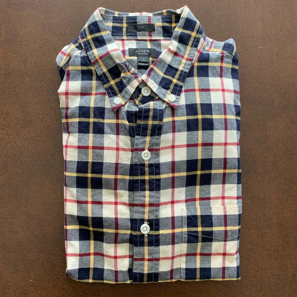 J.Crew Casual Slim Oxford Button Down